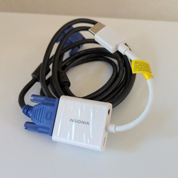 Insignia HDMI to VGA Adapter with Cable – Used, Good Condition - Picture 2 of 4